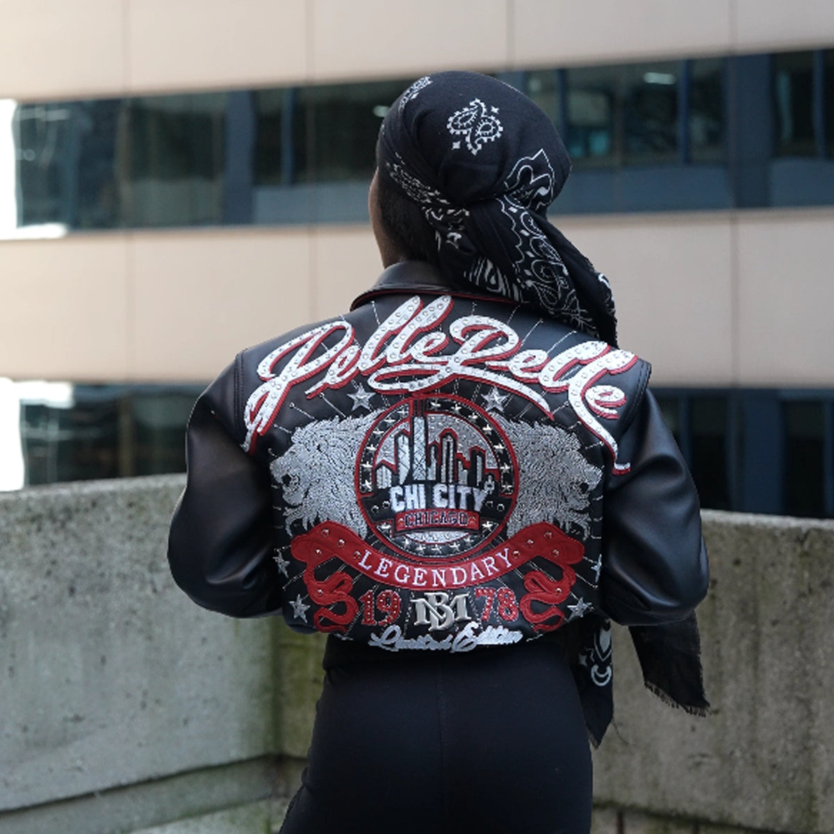 Pelle-Pelle X TB  Exclusive Women's Chi City Leather Jacket