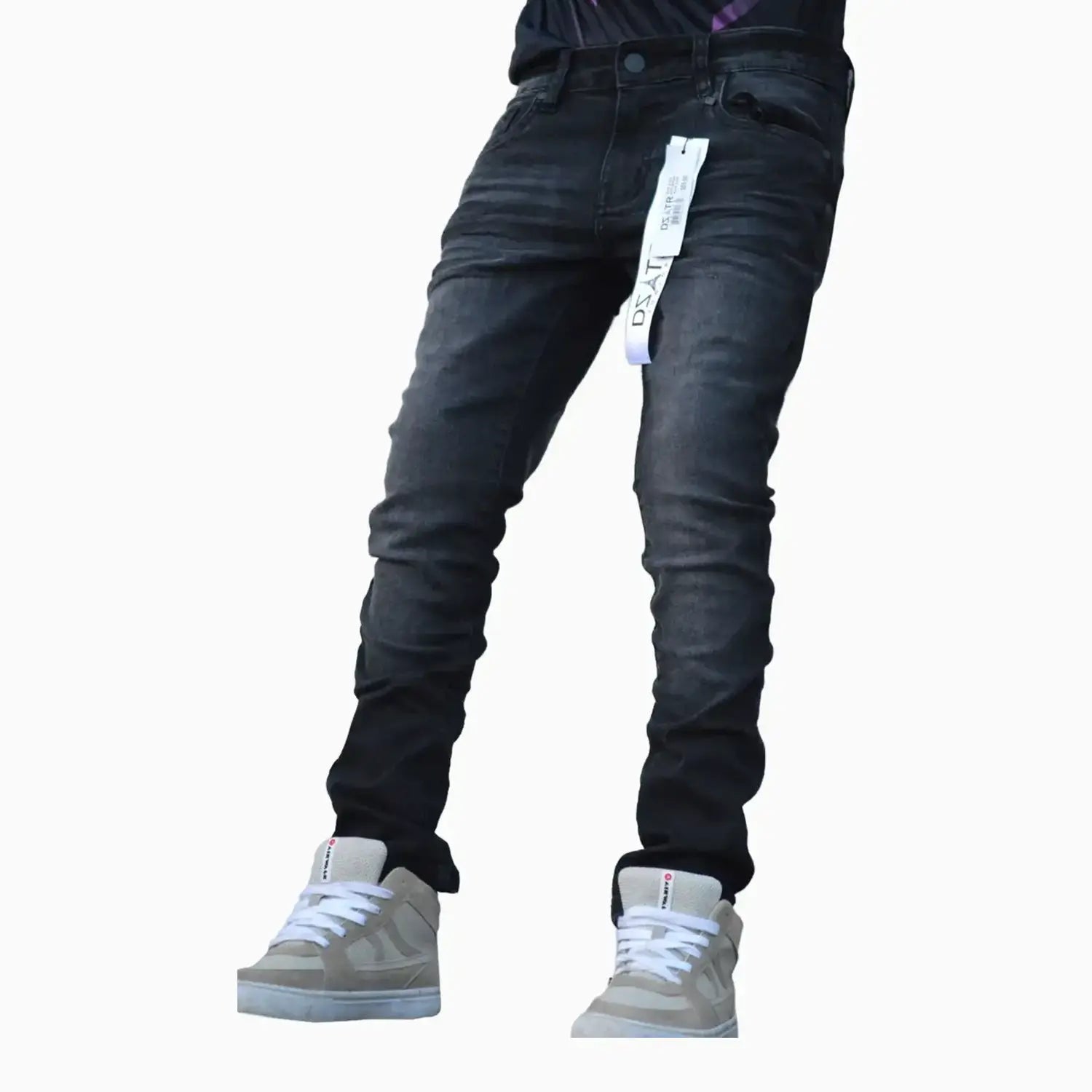Kid's Ultra Stretch Denim Pant Premium Disaster - Tops and Bottoms USA