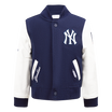 Kid's New York Yankees MLB Classic Wool Varsity Jacket