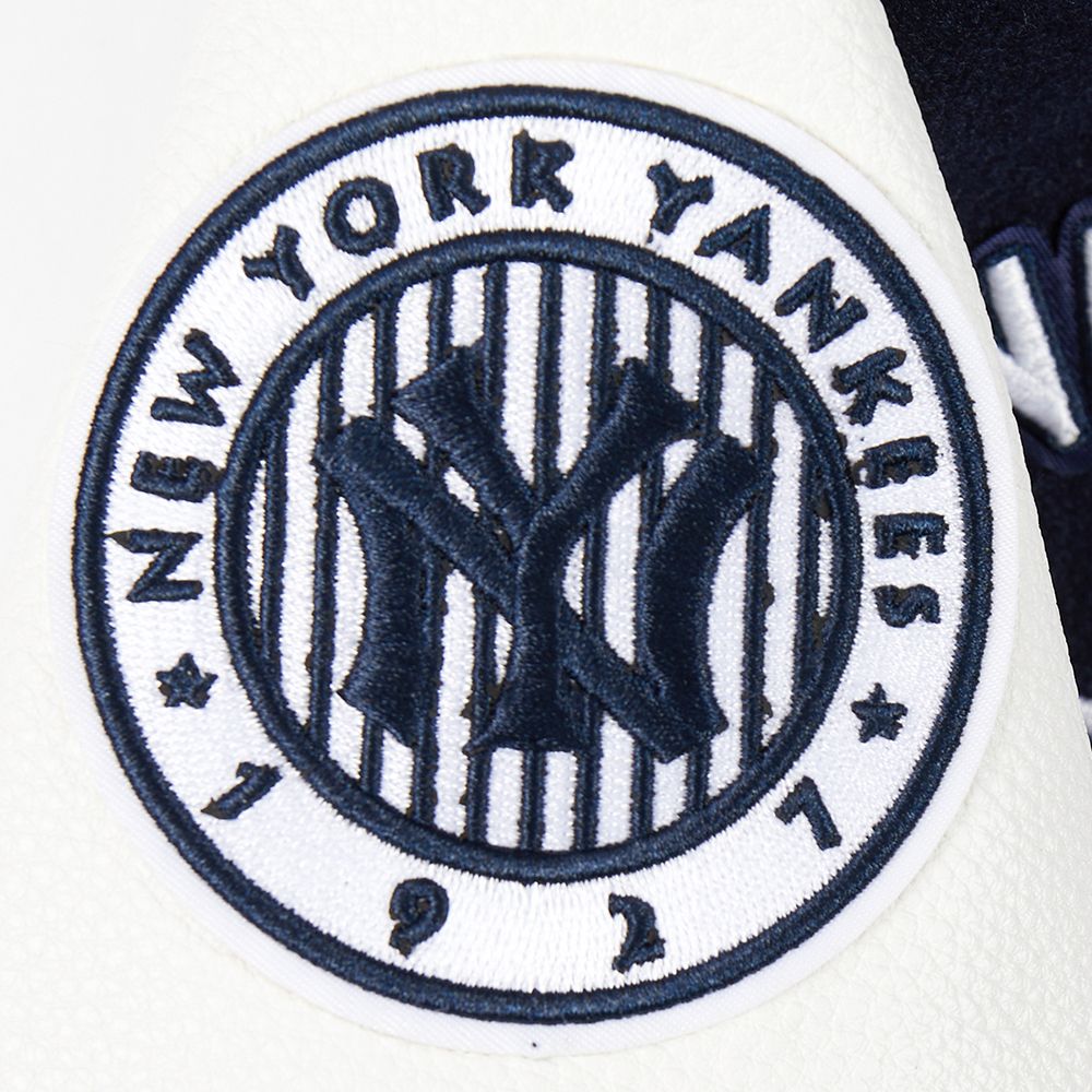 Kid's New York Yankees MLB Retro Classic Rib Wool Varsity Jacket