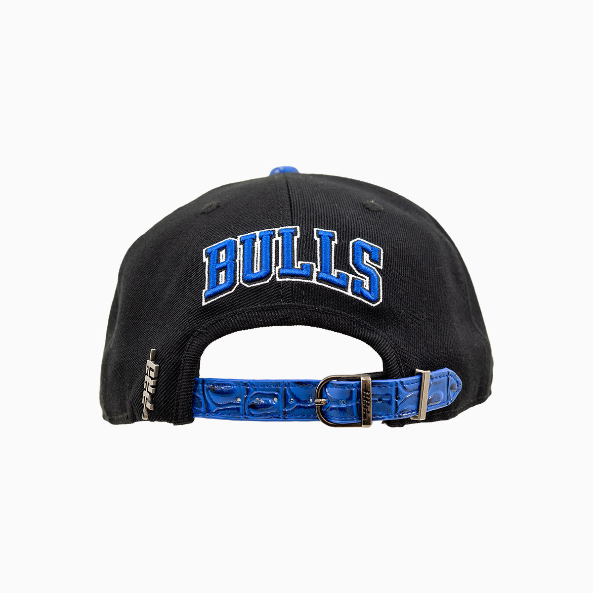 pro-standard-Pro Standard Men's Chicago Bulls NBA Leather Visor Flatbrim Hat-bcb756503a1-bry
