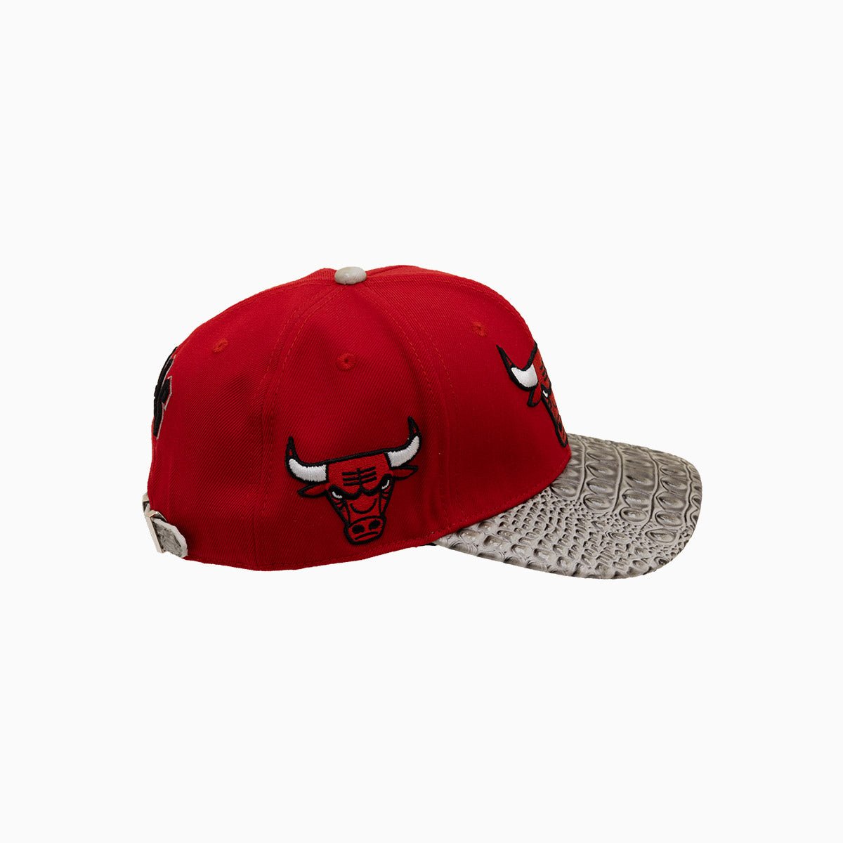 HOT Baseball Cap Chicago Bulls Leather Hat Chicago Bulls