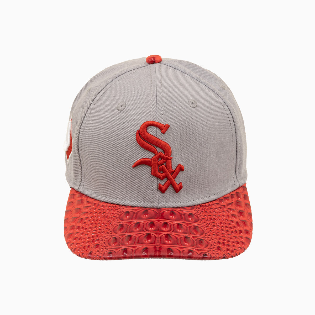 pro-standard-chicago-white-sox-mlb-leather-visor-flat-hat-lcw736178-gry