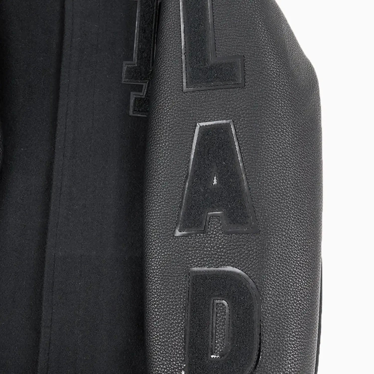 Kid's Los Angeles Dodgers MLB Triple Black Wool Varsity Jacket