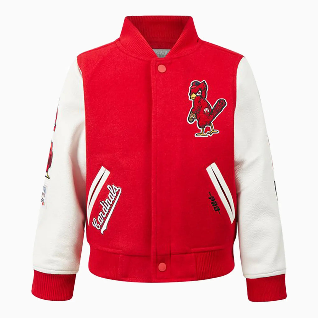 Pro Standard Kid's St. Louis Cardinals MLB Classic Wool Varsity Jacket