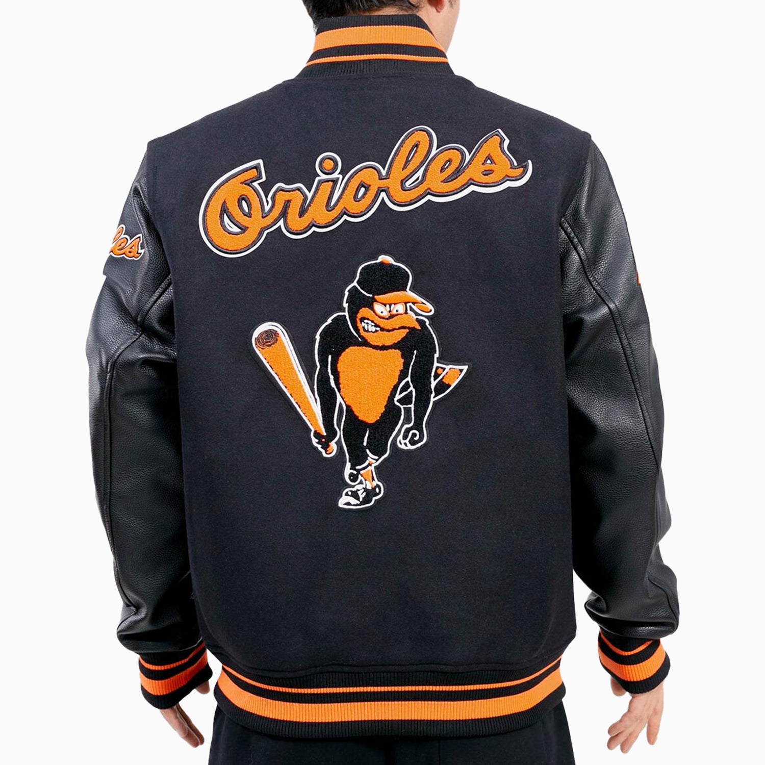 Pro Standard Men s Baltimore Orioles MLB Wool Varsity Jacket