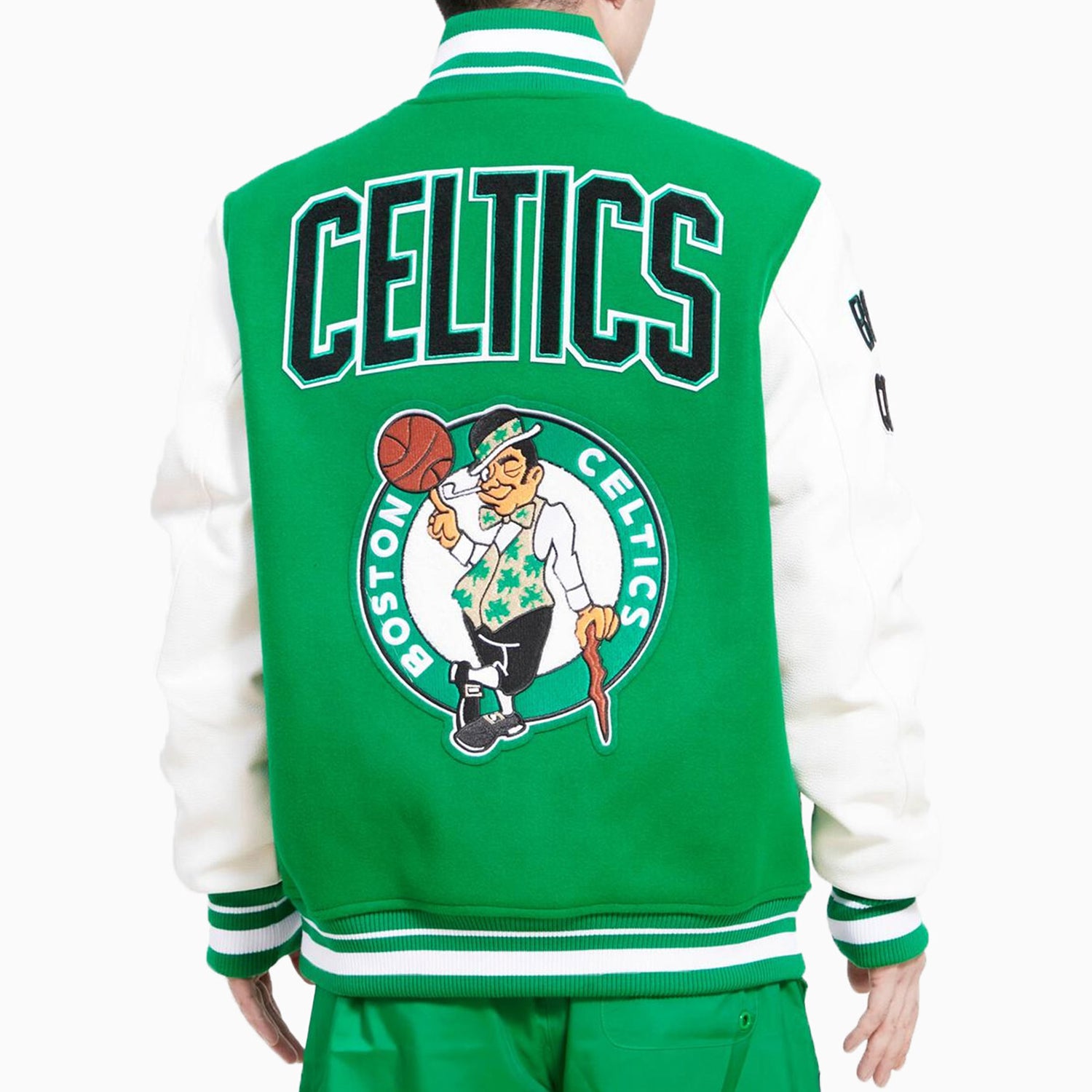 Pro Standard Men's Boston Celtics NBA Retro Classic Rib Wool