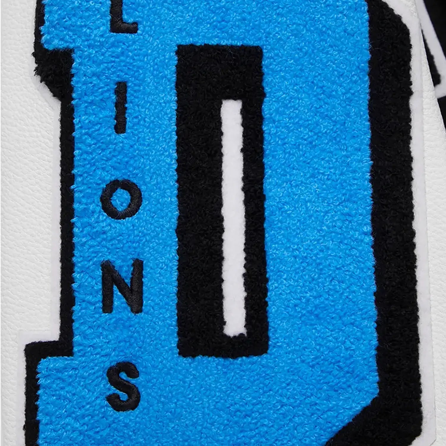 Men's Detroit Lions NFL Mash Up Rib Wool Varsity Jacket