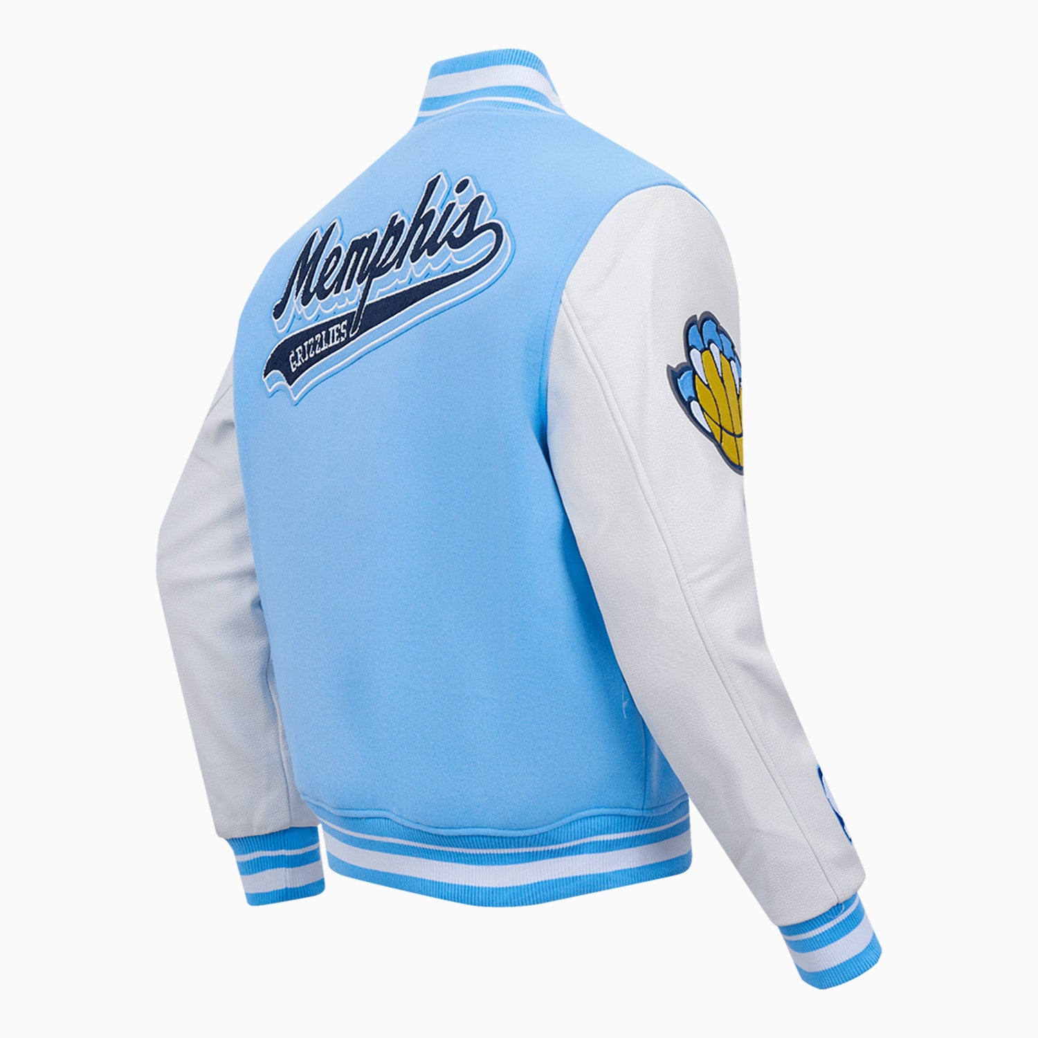 Men's Memphis Grizzlies NBA Wool Varsity Jacket