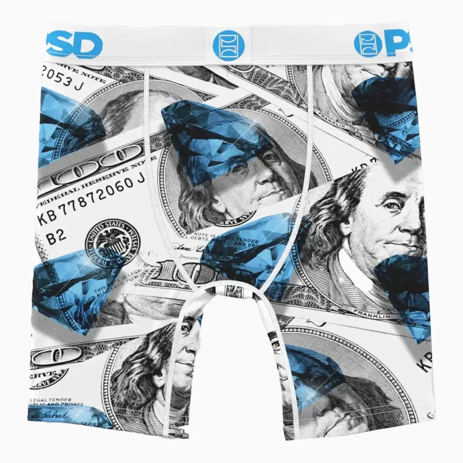 Kid's Blue Cash Boxer Brief