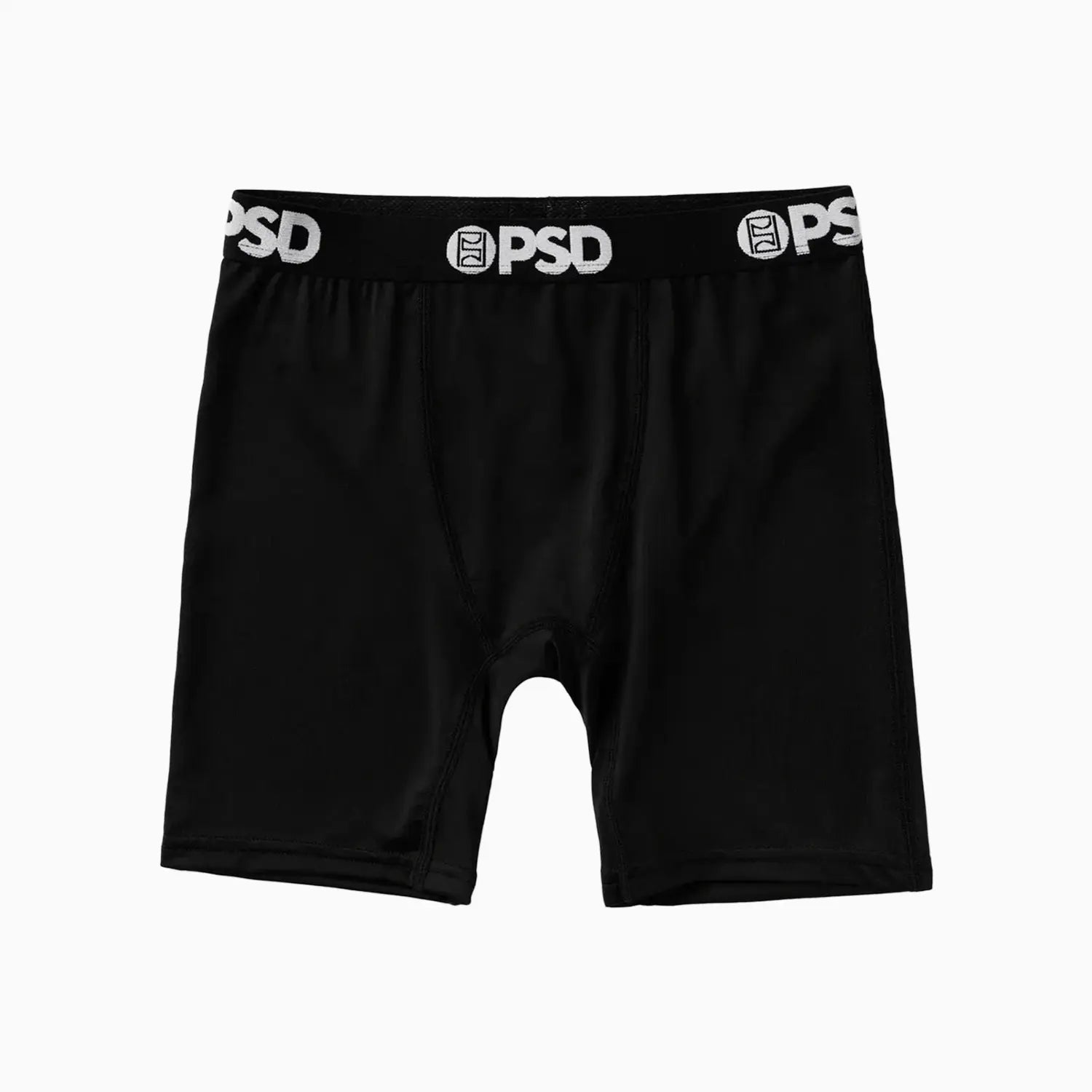 Kid's Solids 3 Pack Black Boxer Brief