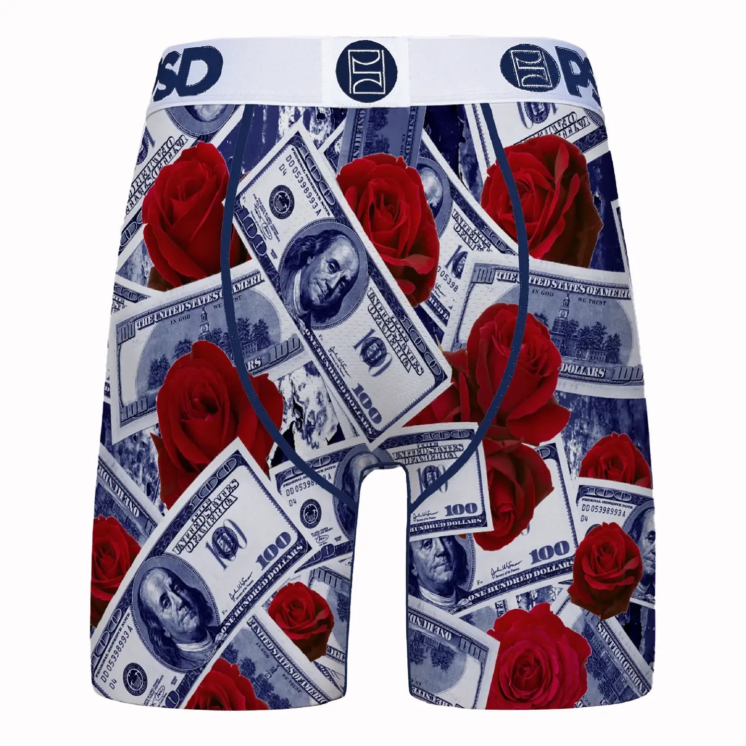 Men's 100 Retro Boxers PSD Underwear - Tops and Bottoms USA