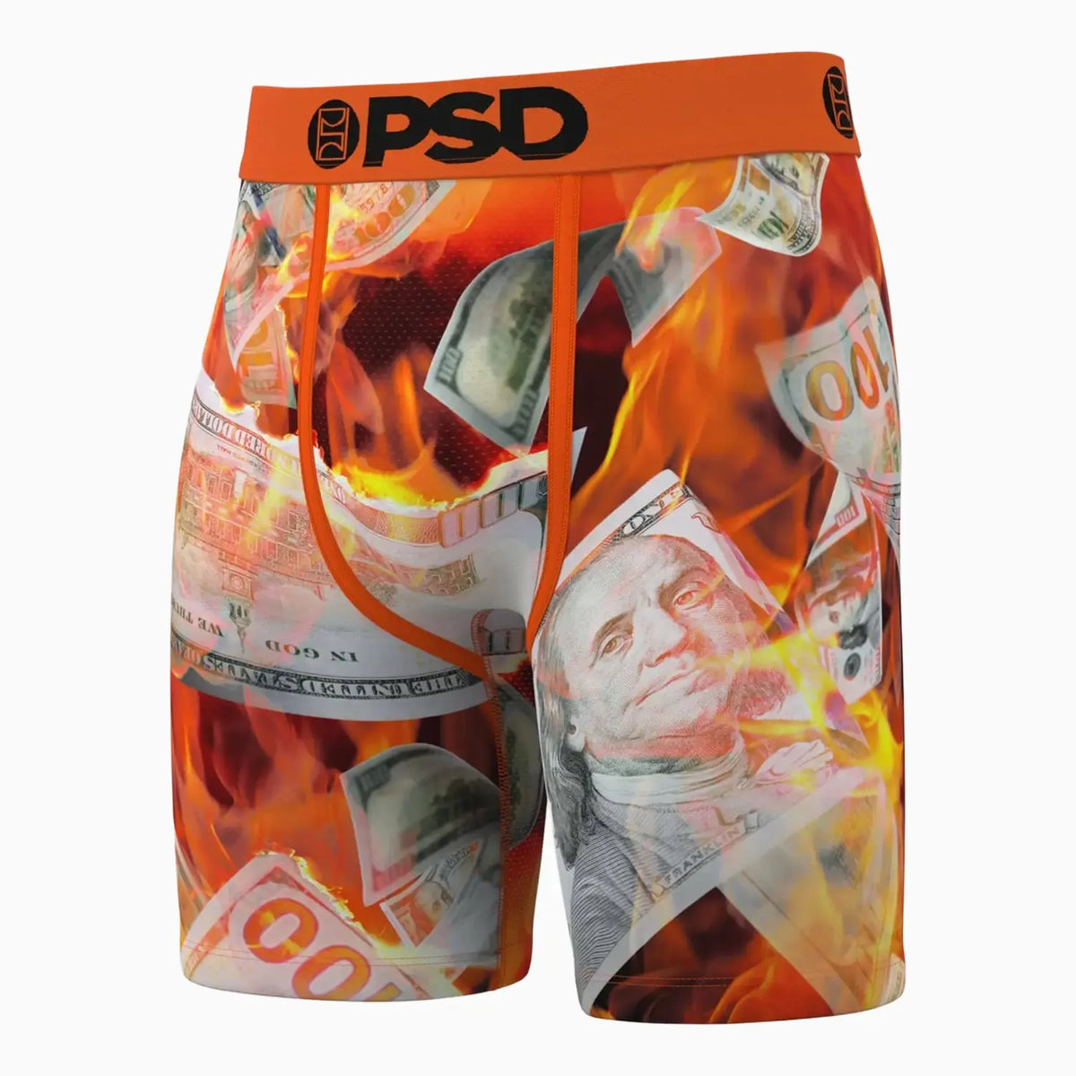 Men's Burning Benjis Boxer Brief Psd Underwear - Tops and Bottoms USA