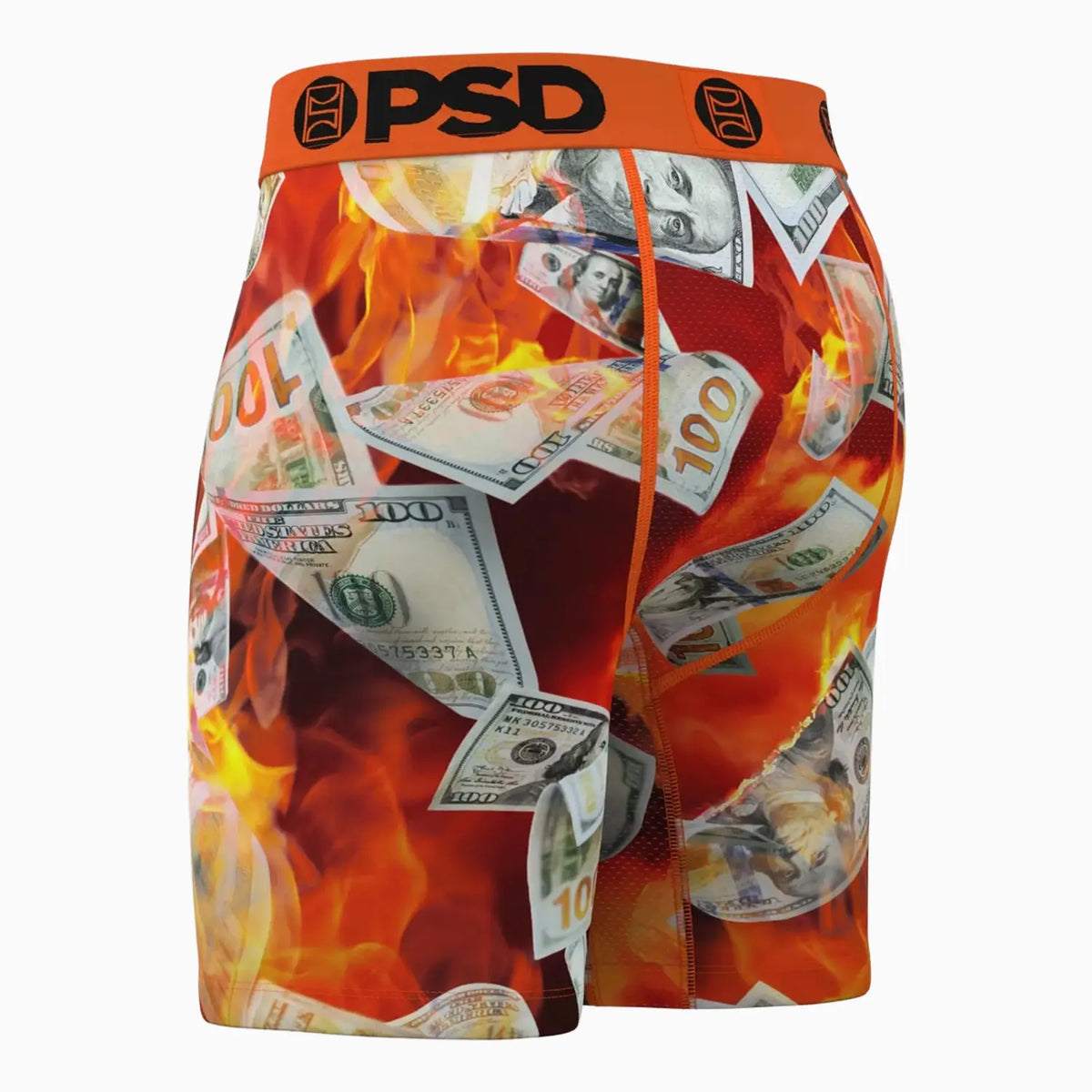Men's Burning Benjis Boxer Brief Psd Underwear - Tops and Bottoms USA