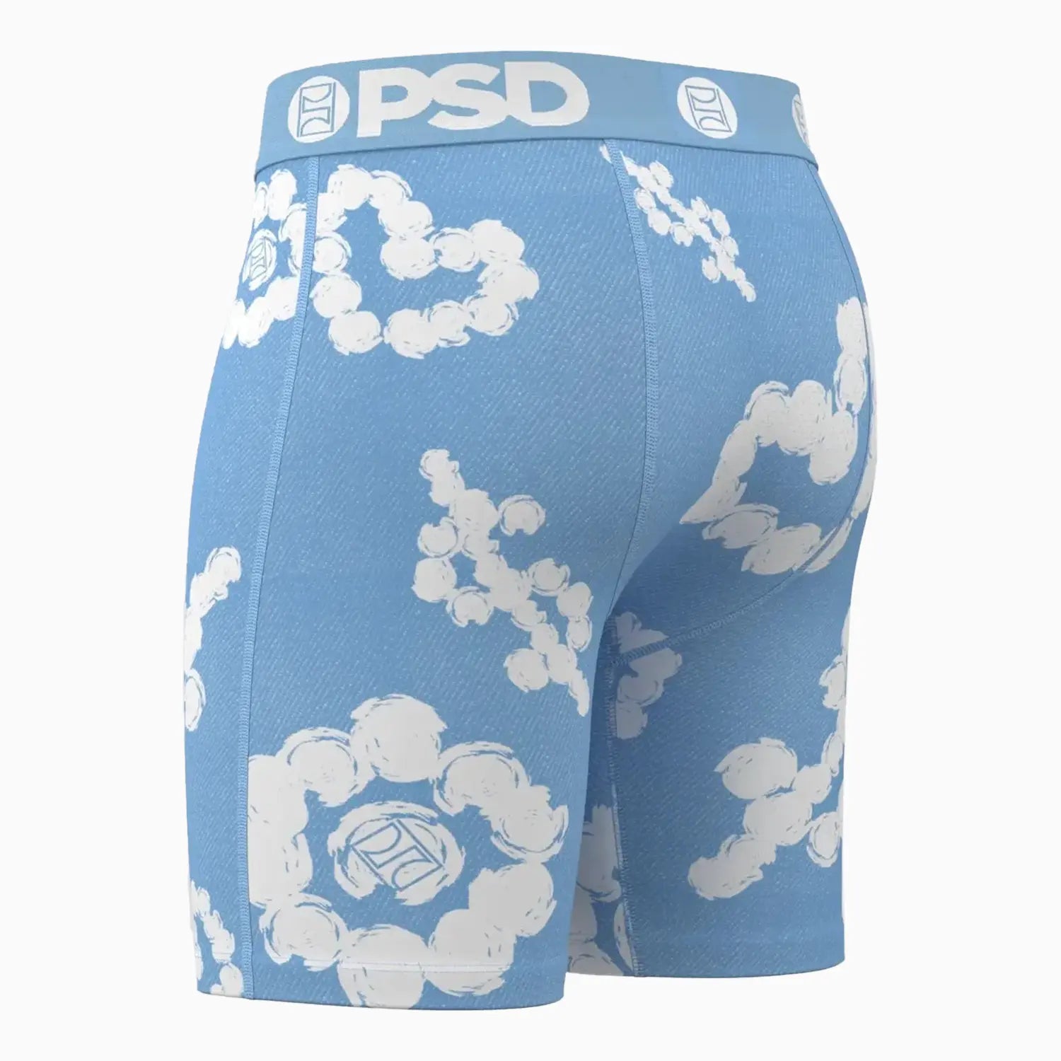 Men's Cloud Drops Blue Boxer Brief