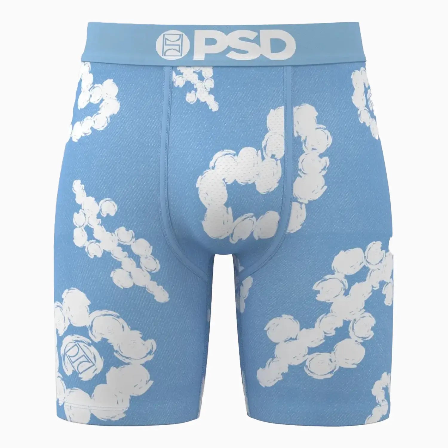 Men's Cloud Drops Blue Boxer Brief