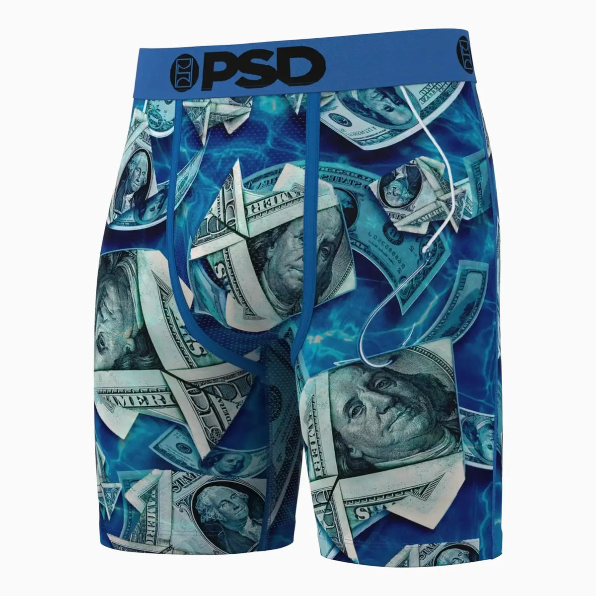 Men's Deep Sea Funds Boxer Brief Psd Underwear - Tops and Bottoms USA