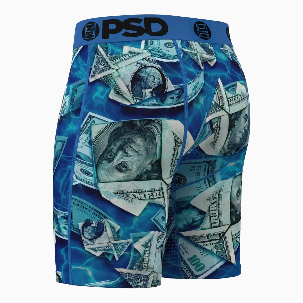 Men's Deep Sea Funds Boxer Brief Psd Underwear - Tops and Bottoms USA