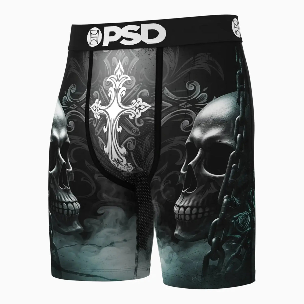 Men's Frostbite Crucifix Boxer Brief Psd Underwear - Tops and Bottoms USA
