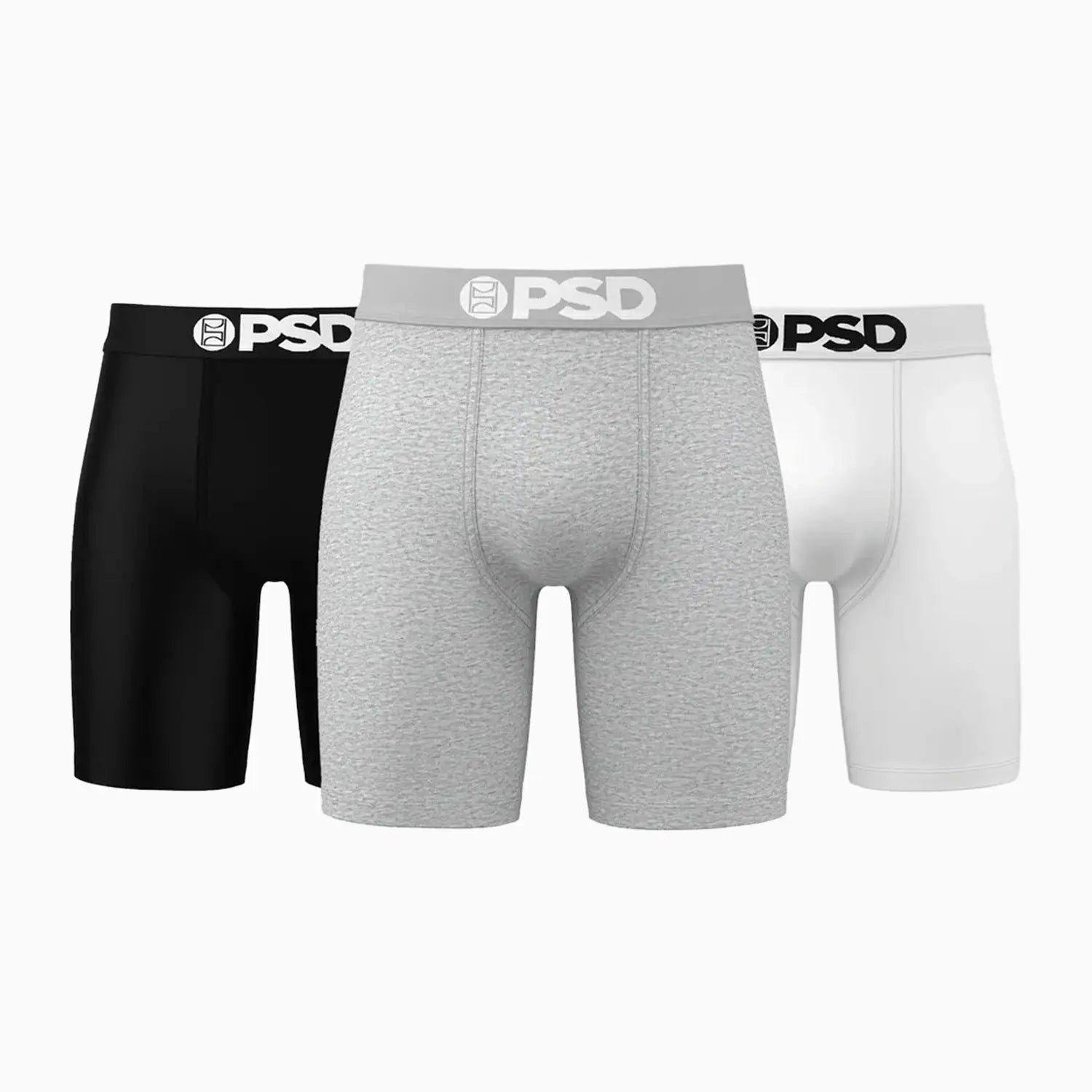 Men's Solids 3 Pack Neutrals Cotton Boxer Brief