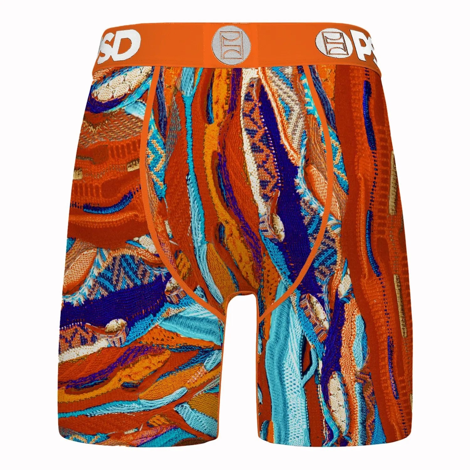 Men's Wave Burst Boxers PSD Underwear - Tops and Bottoms USA