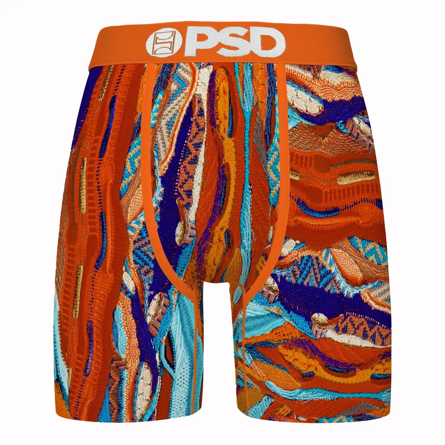 Men's Wave Burst Boxers PSD Underwear - Tops and Bottoms USA