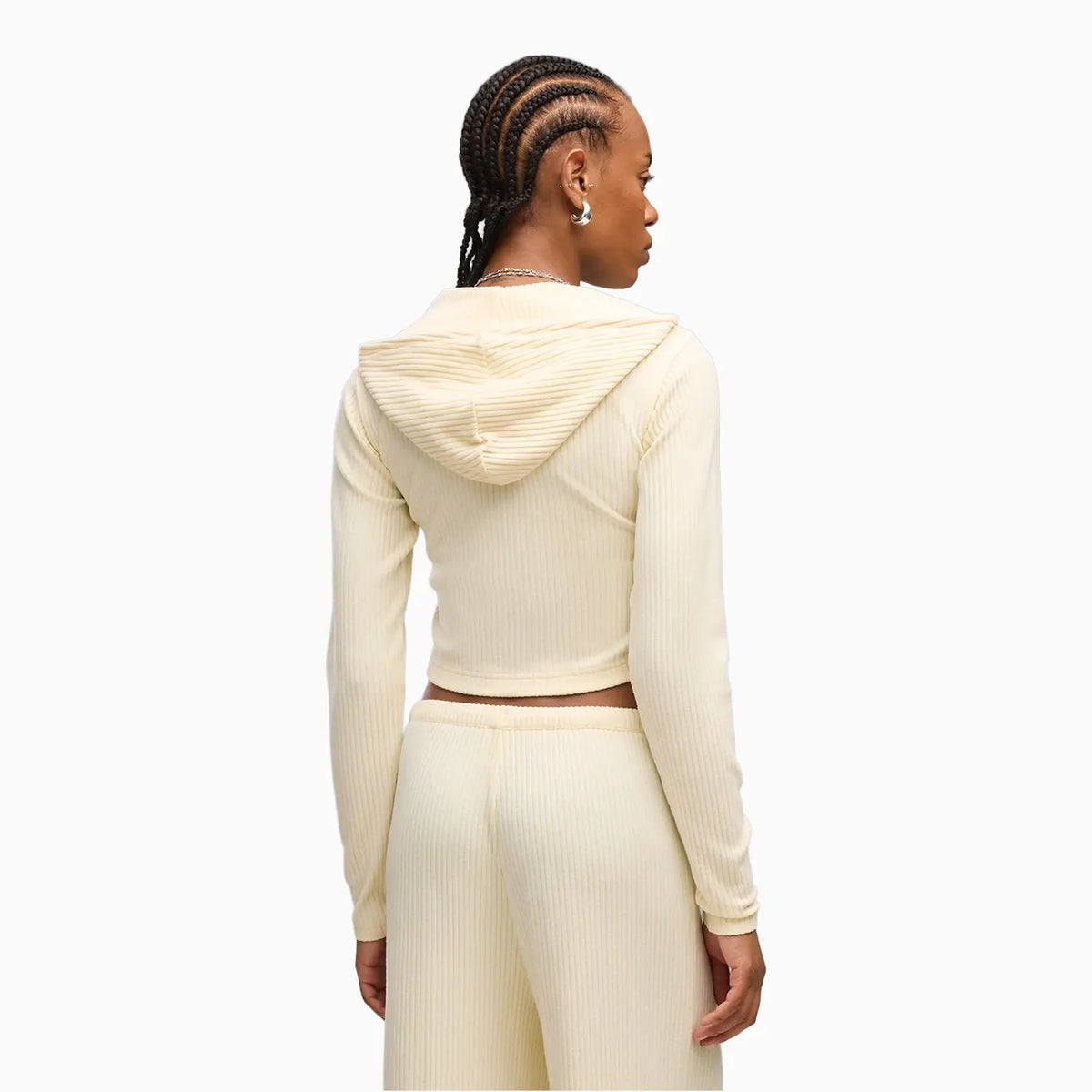 Women's Essentials Ribbed Soft Touch Outfit Puma - Tops and Bottoms USA