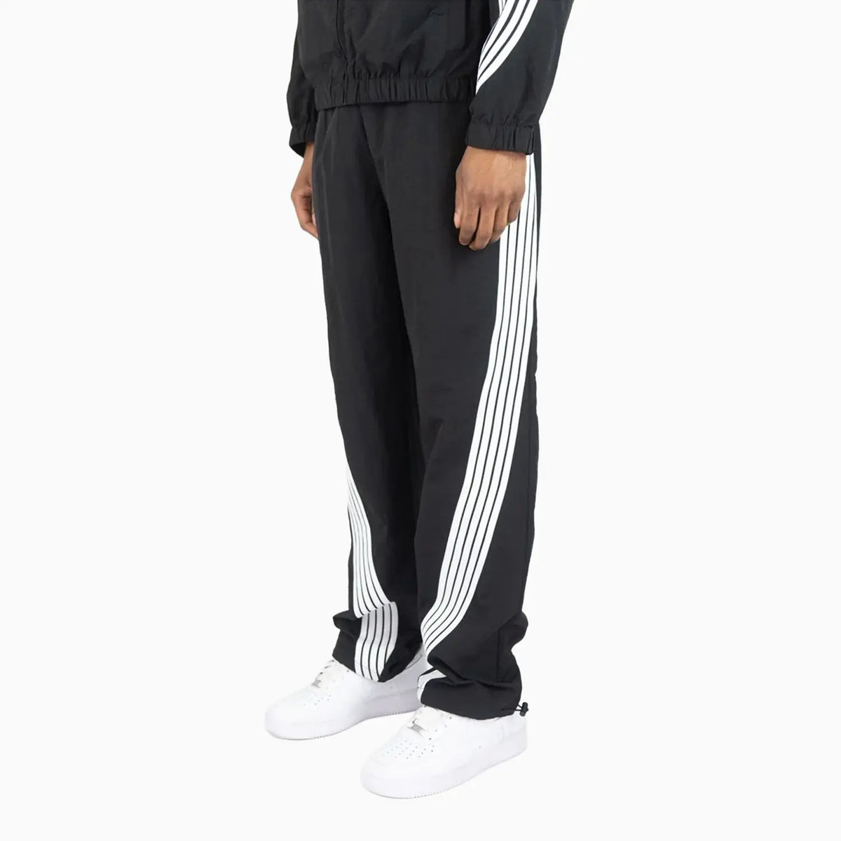 Kid's Striped Nylon Windbreaker Set Rebel Minds - Tops and Bottoms USA