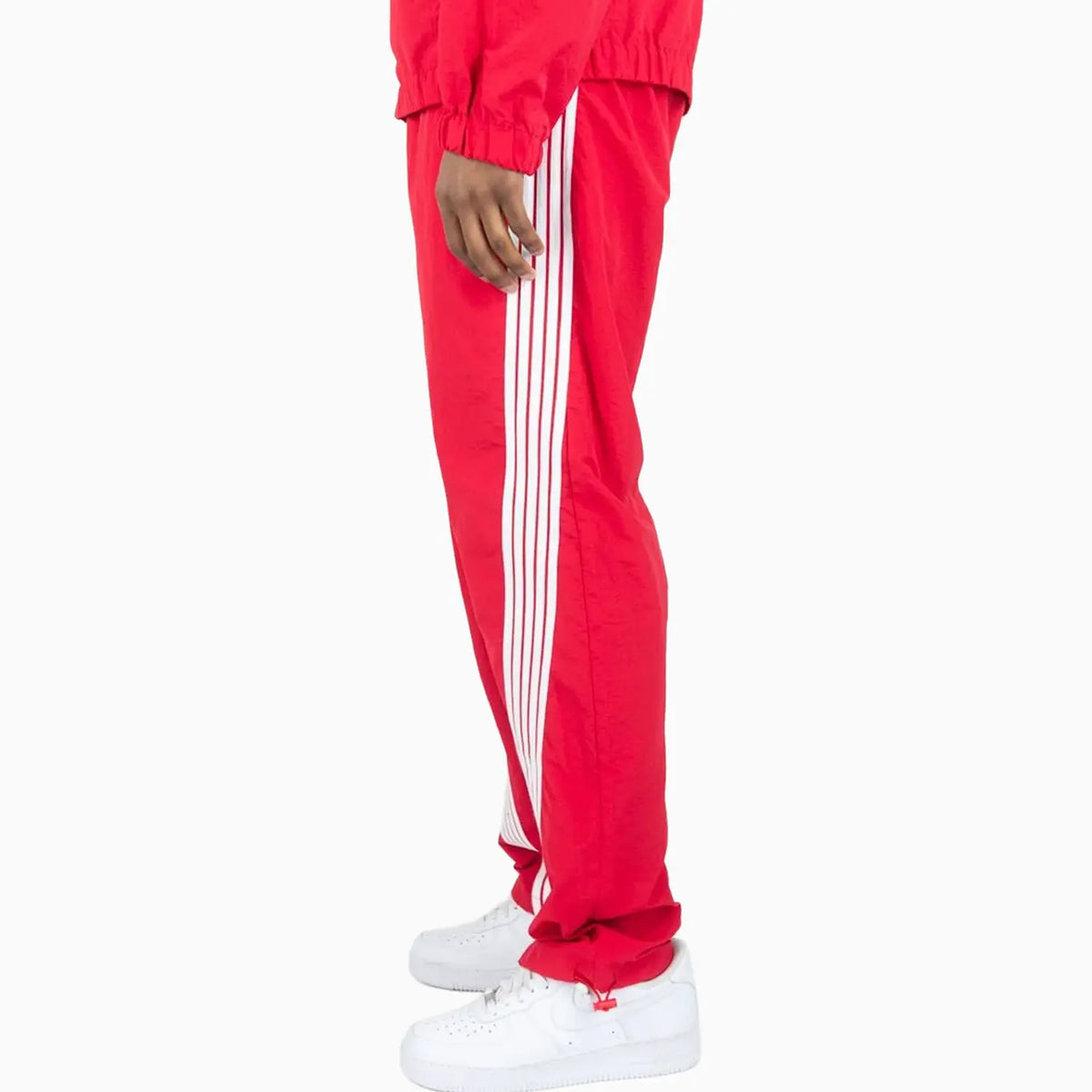 Kid's Striped Nylon Windbreaker Set Rebel Minds - Tops and Bottoms USA