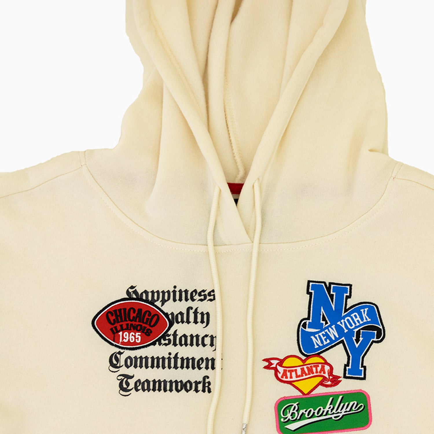 red-fox-womens-fleece-crop-graphic-pull-over-hoodie-hd2312-egg