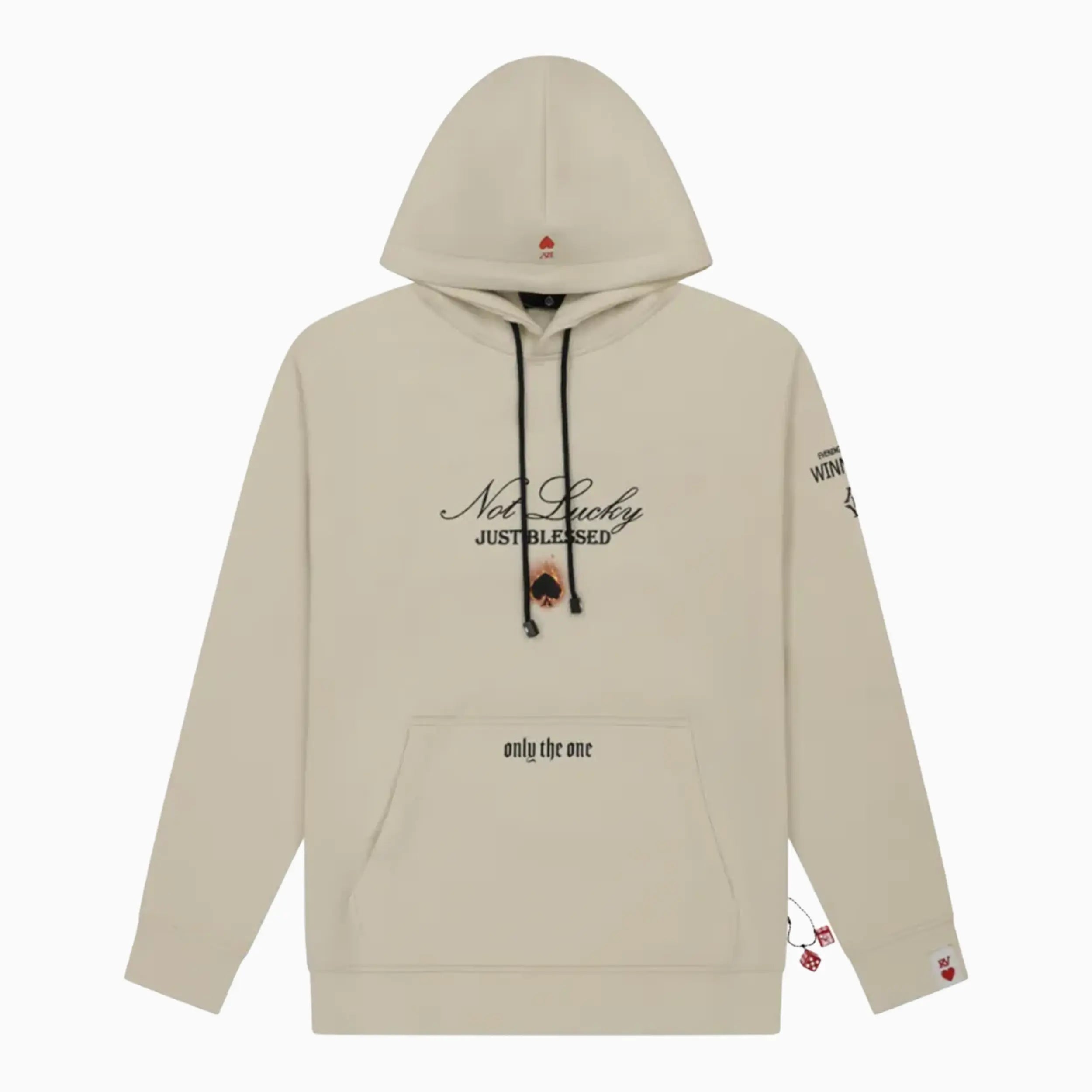 Men's Burning Cards Hoodie Roberto Vino - Tops and Bottoms USA