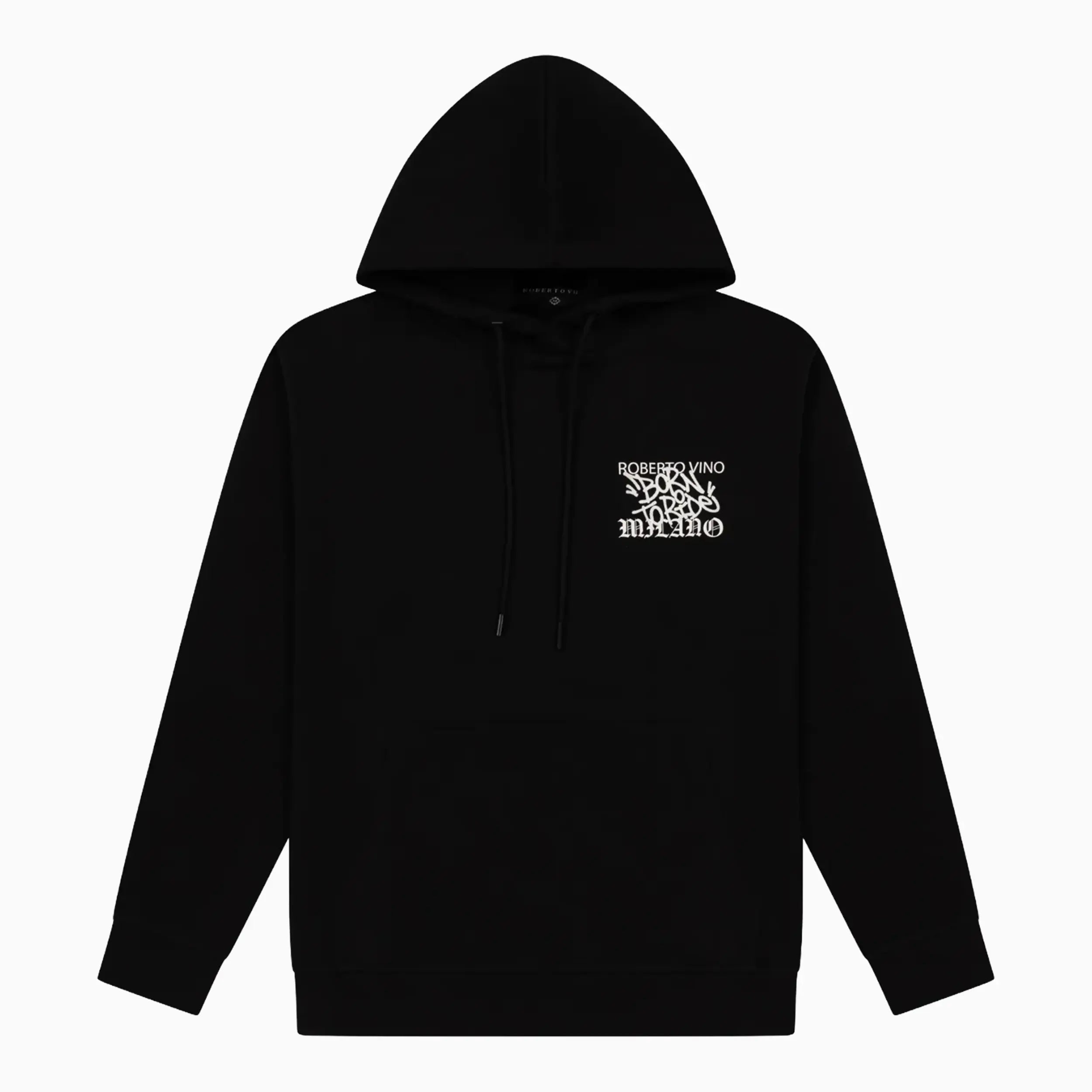Men's Burning Cards Hoodie Roberto Vino - Tops and Bottoms USA