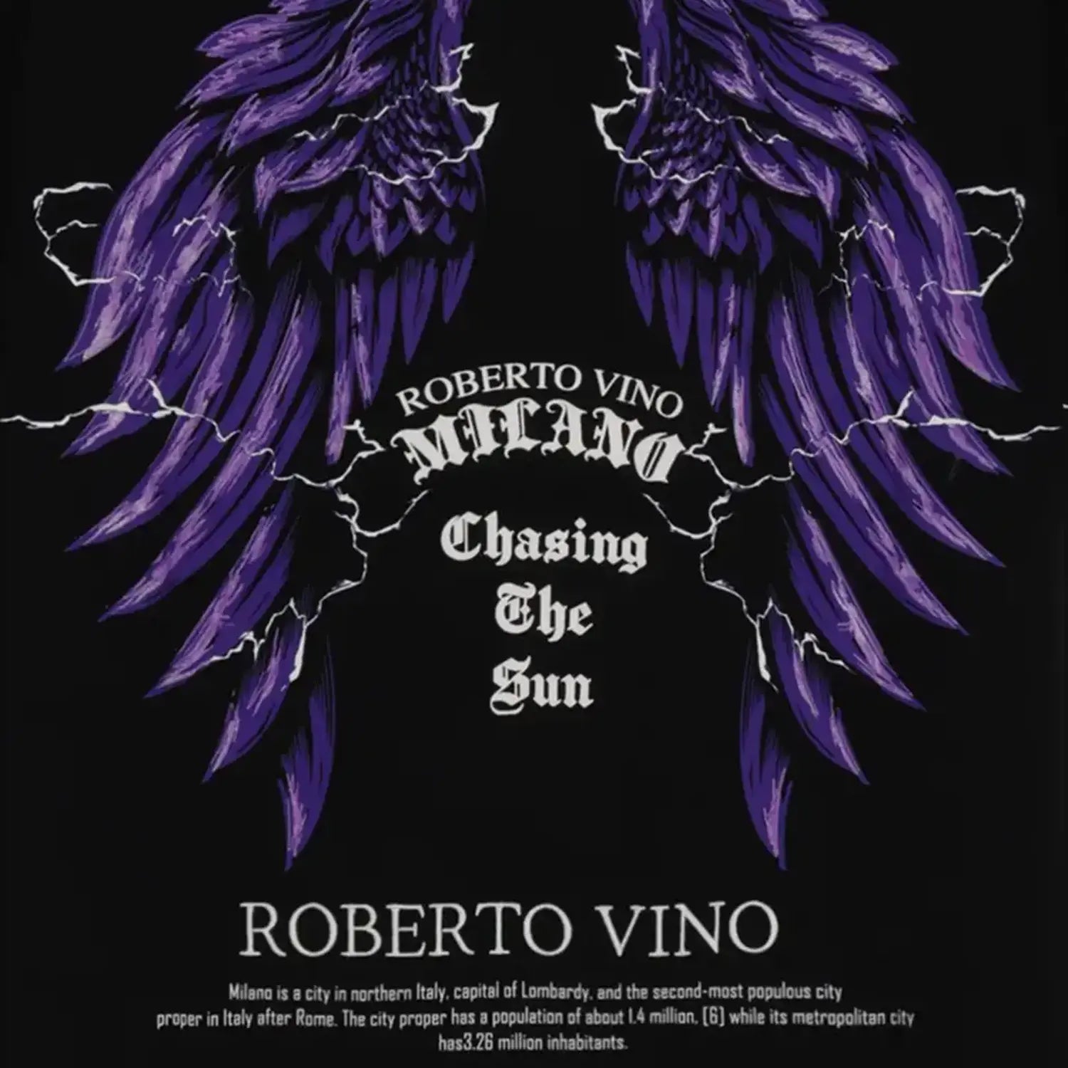 Men's Chasing The Sun Crew Neck T-Shirt Roberto Vino - Tops and Bottoms USA