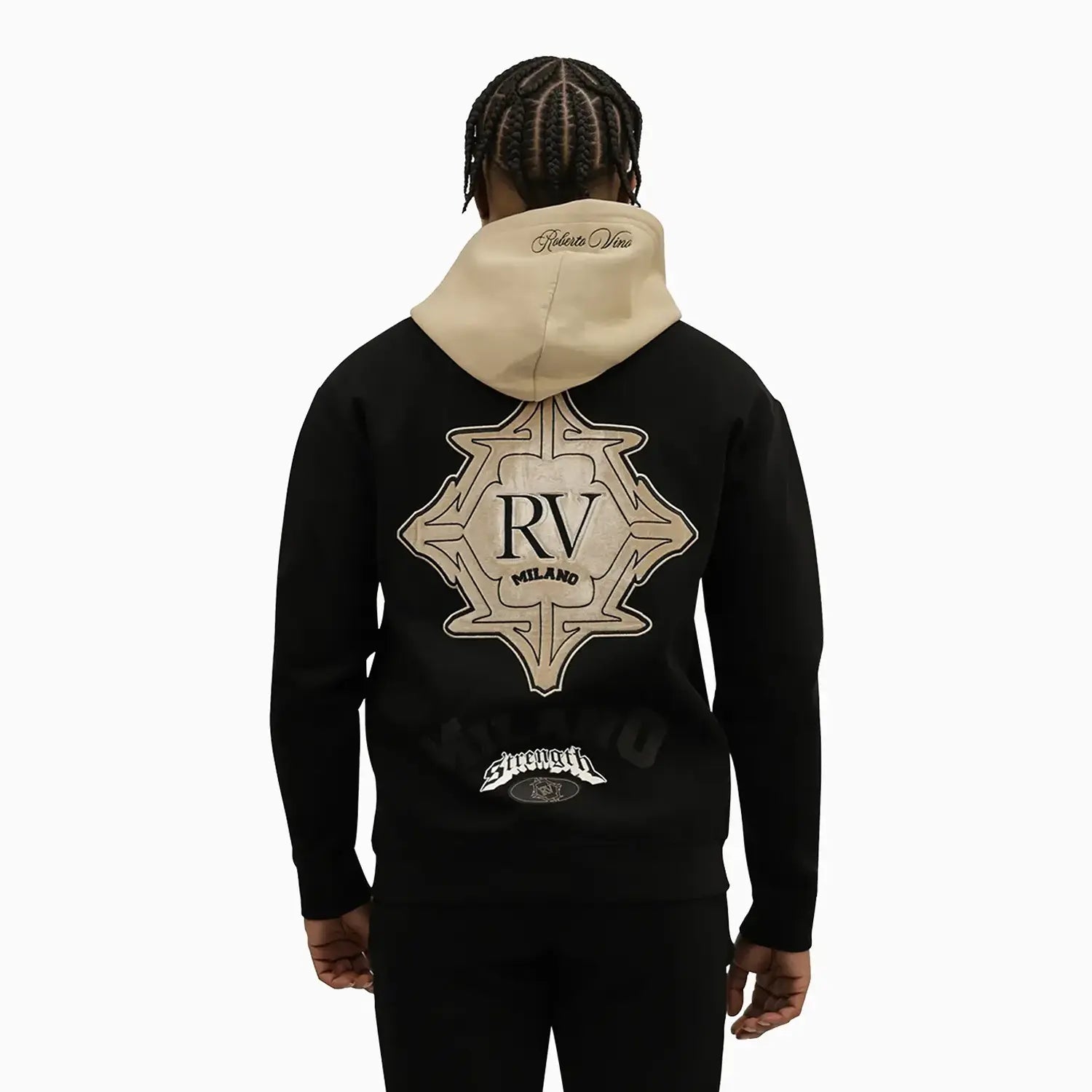 Men's Milano Strength Hoodie Roberto Vino - Tops and Bottoms USA