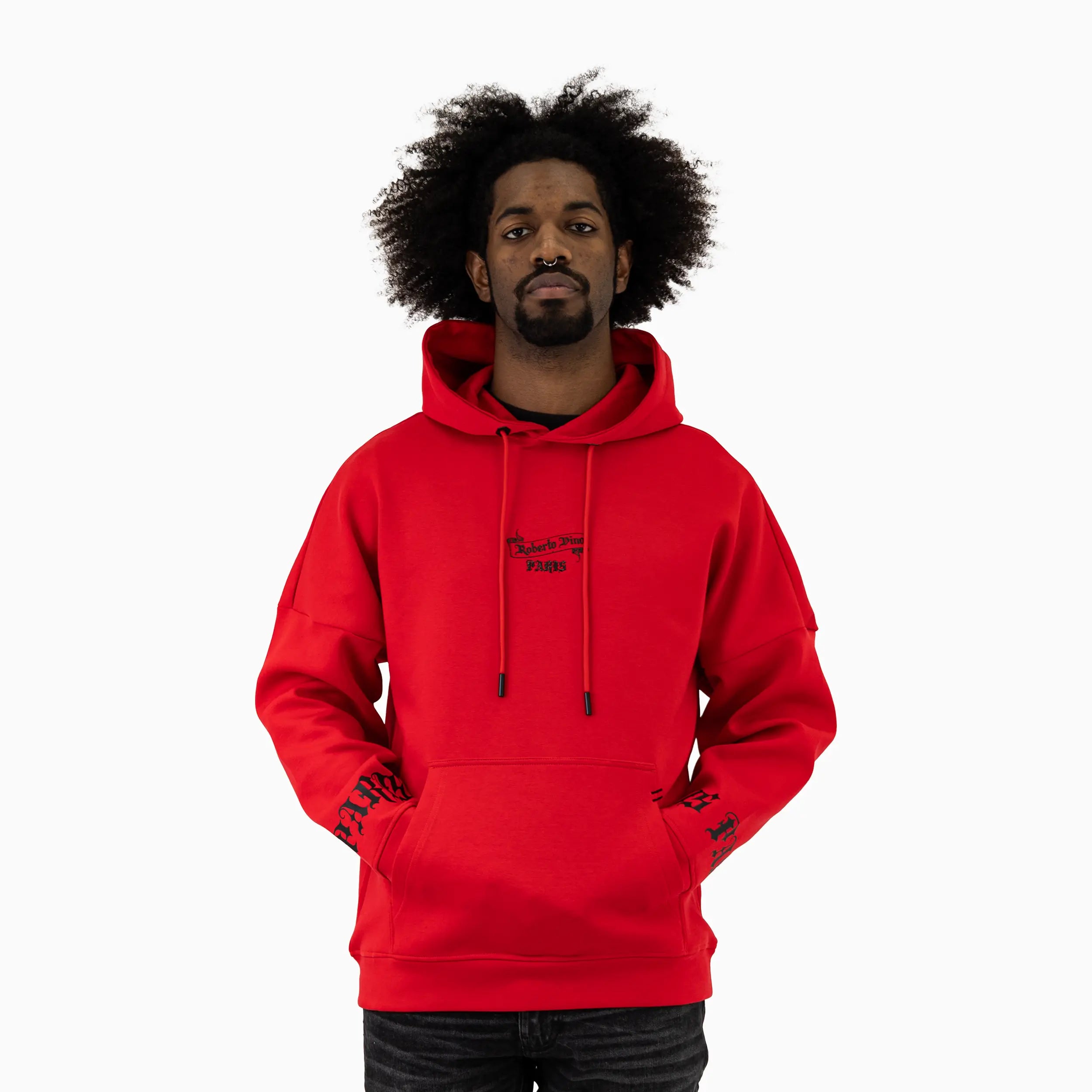 Riverso Men's Hoodie Regular Fit RIVSandro Hoodie Sweatshirt