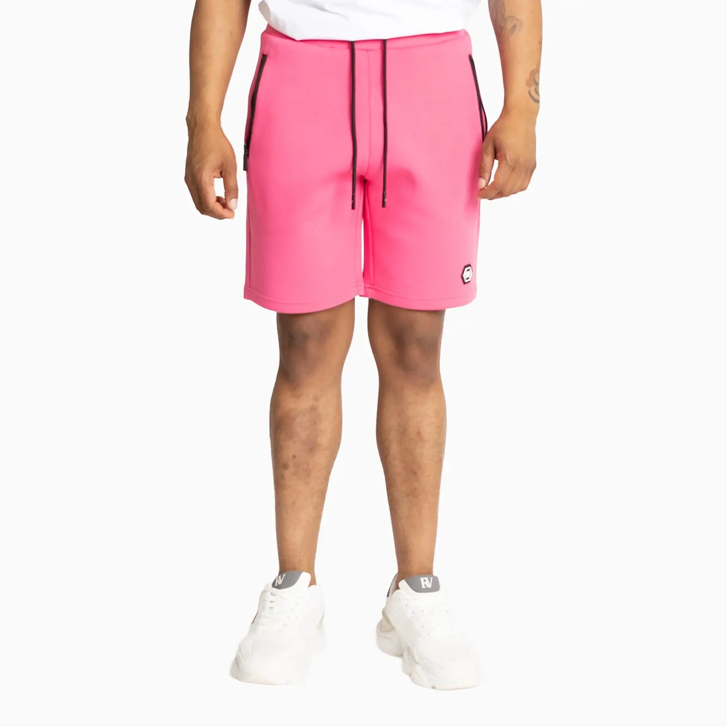Men's RV Front Slim Fit Essential T-Shirt and Shorts Outfit