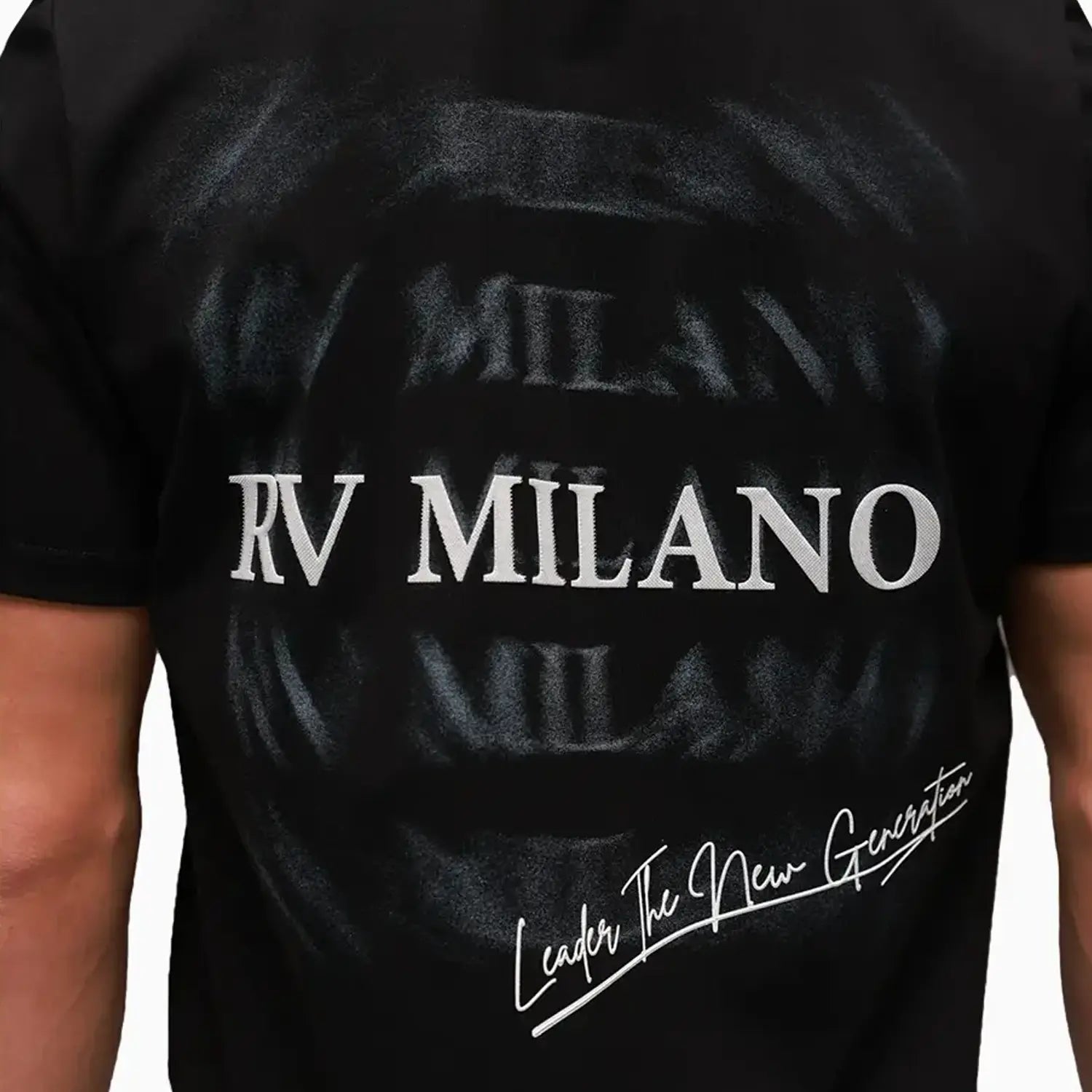 Men's RV Milano Blur Crew Neck T-Shirt Roberto Vino - Tops and Bottoms USA