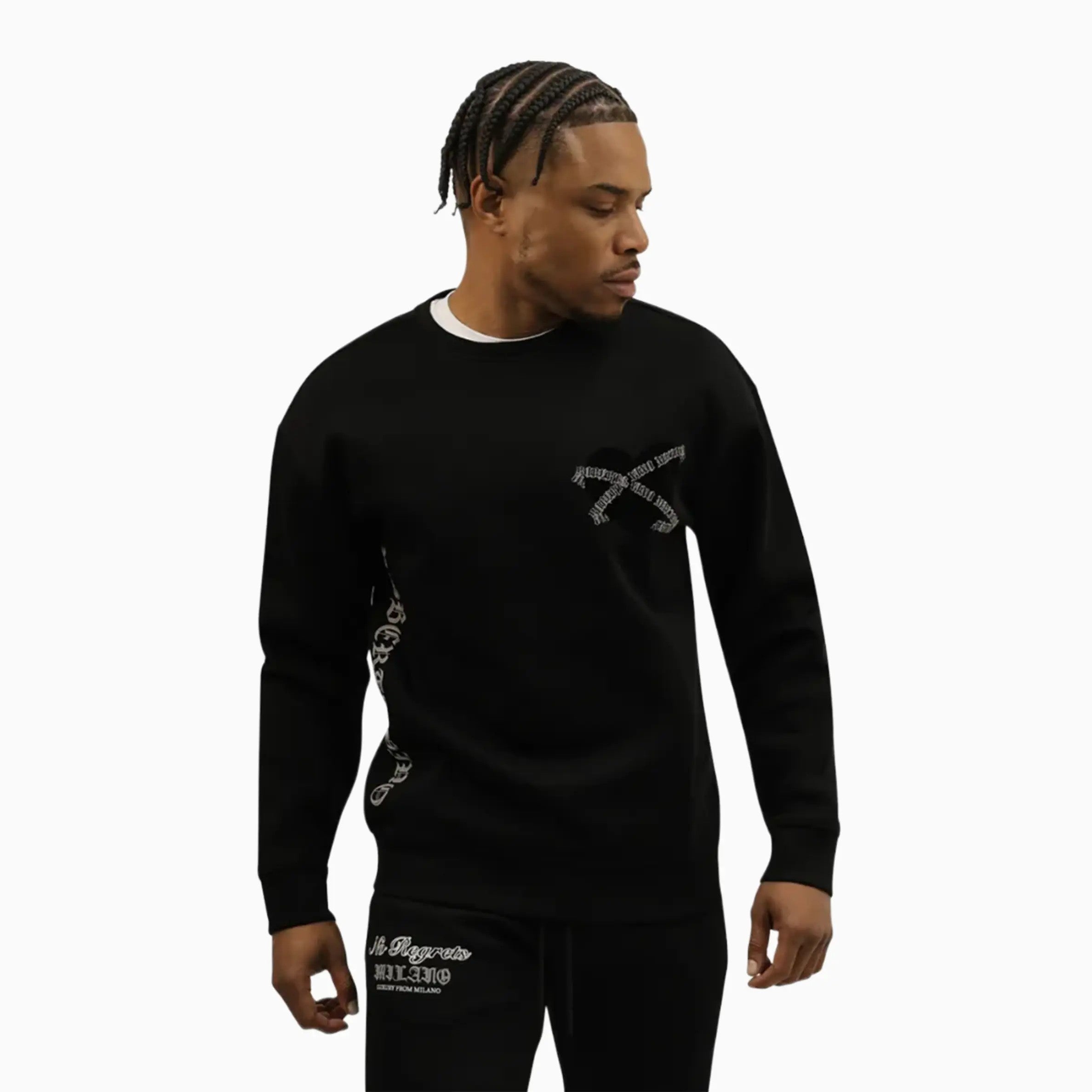 Men's The Heart Sweatshirt Roberto Vino - Tops and Bottoms USA