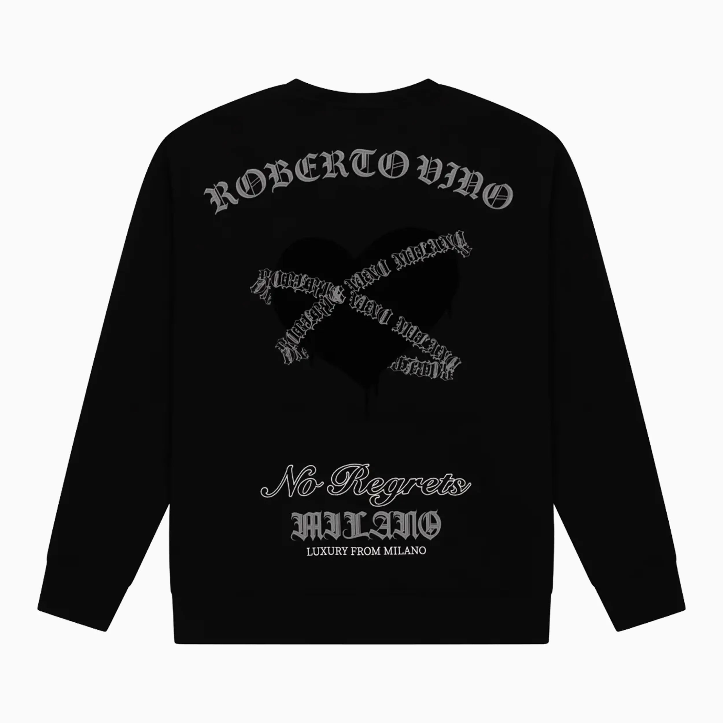 Men's The Heart Sweatshirt Roberto Vino - Tops and Bottoms USA