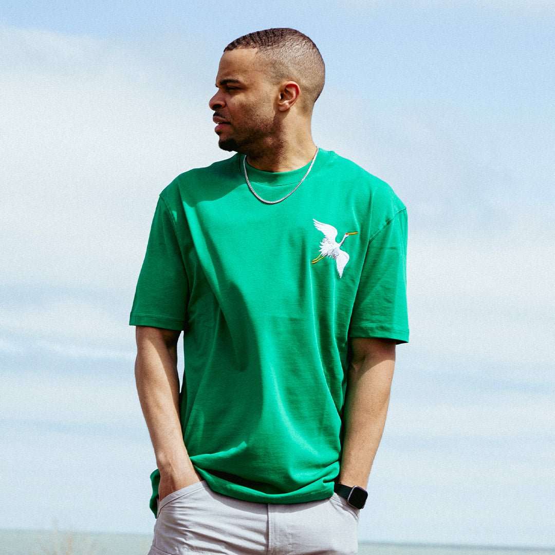 Men's Egret Graphics Short Sleeve T-Shirt
