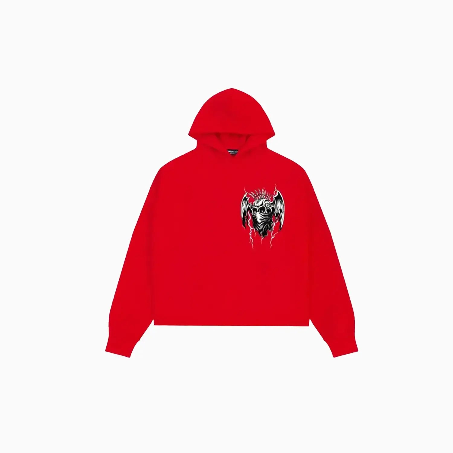 Roku Studio Men s Bad Habits Cropped Fleece Hoodie Red L