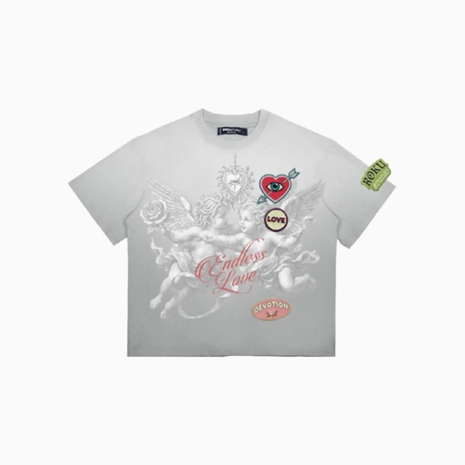 Men's Devotion Faded Relaxed Loose Fit T-Shirt