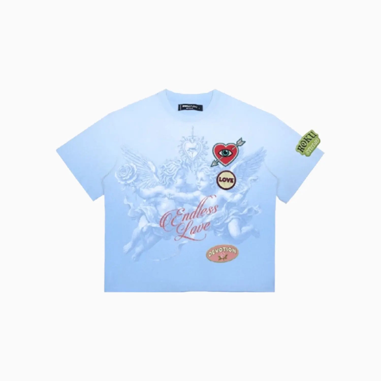 Men's Devotion Faded Relaxed Loose Fit T-Shirt