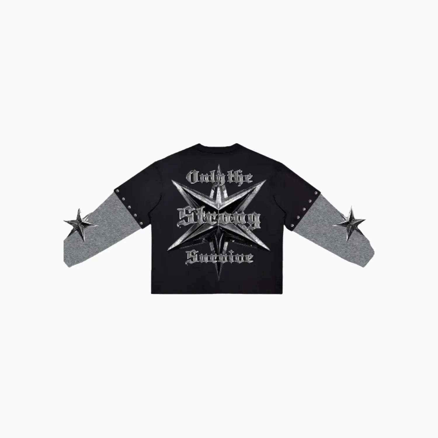 Roku Studio Men's Riot Spirit Boxy Layered Long Sleeve T-Shirt