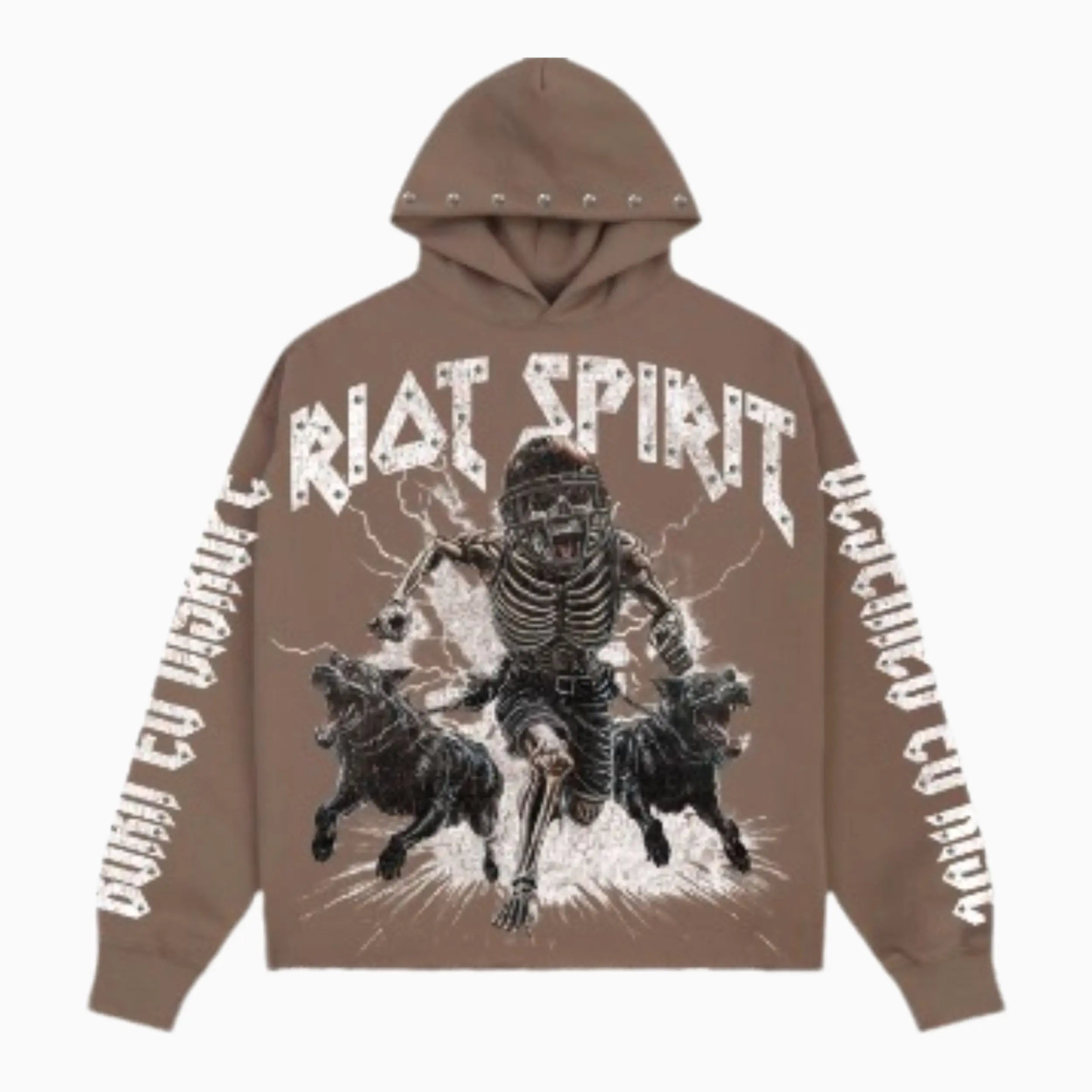 Men's Riot Spirit Cropped Fleece Hoodie