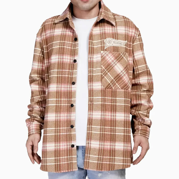 6（ロク）の「＜6(ROKU)＞POLYESTER RAYON SAILOR COLLAR SHIRT
