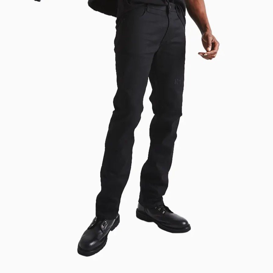 Men's Bryant Black Raw Denim Pant RTA - Tops and Bottoms USA