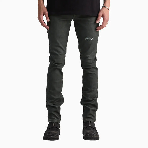 RTA Men's Bryant Dusty Olive Triple Cross Denim Pant