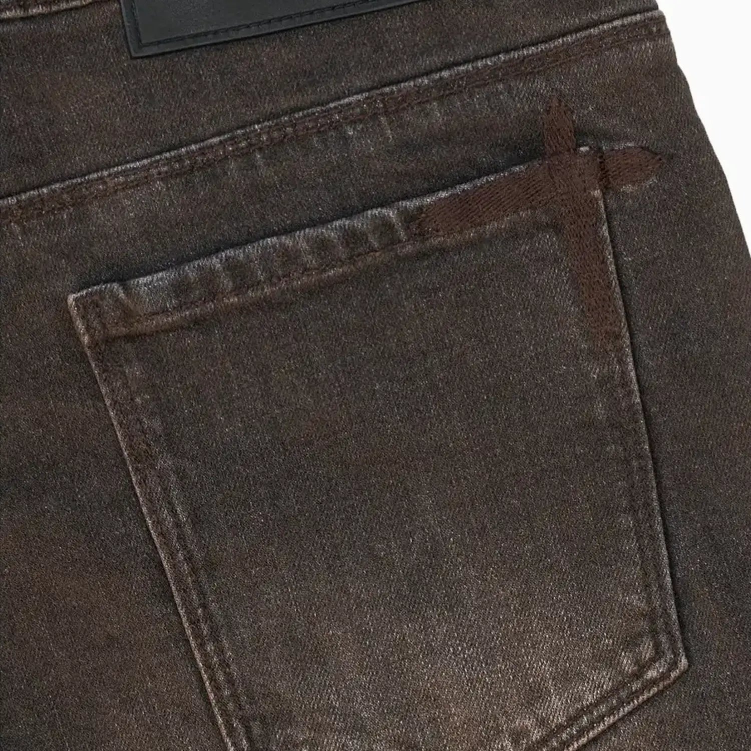 Men's Bryant Skinny Cross Patch Jeans Pant