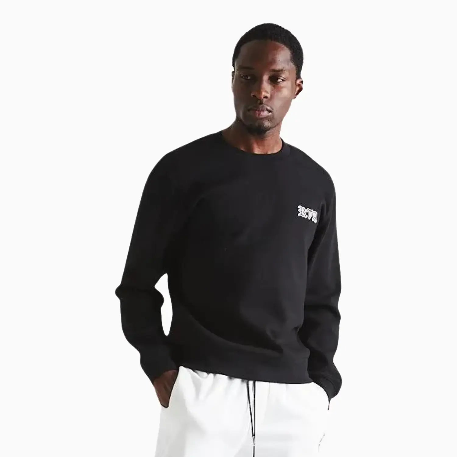 RTA Men's Charles RTA Black Gothic Sweatshirt